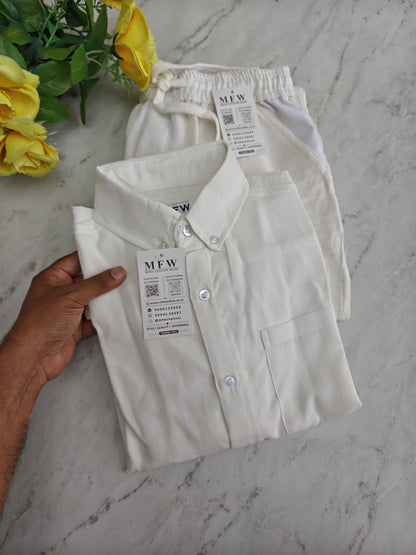 2 in 1 combo MFW Lenin shirts + lenin pant cord sets buy @500 rs only
