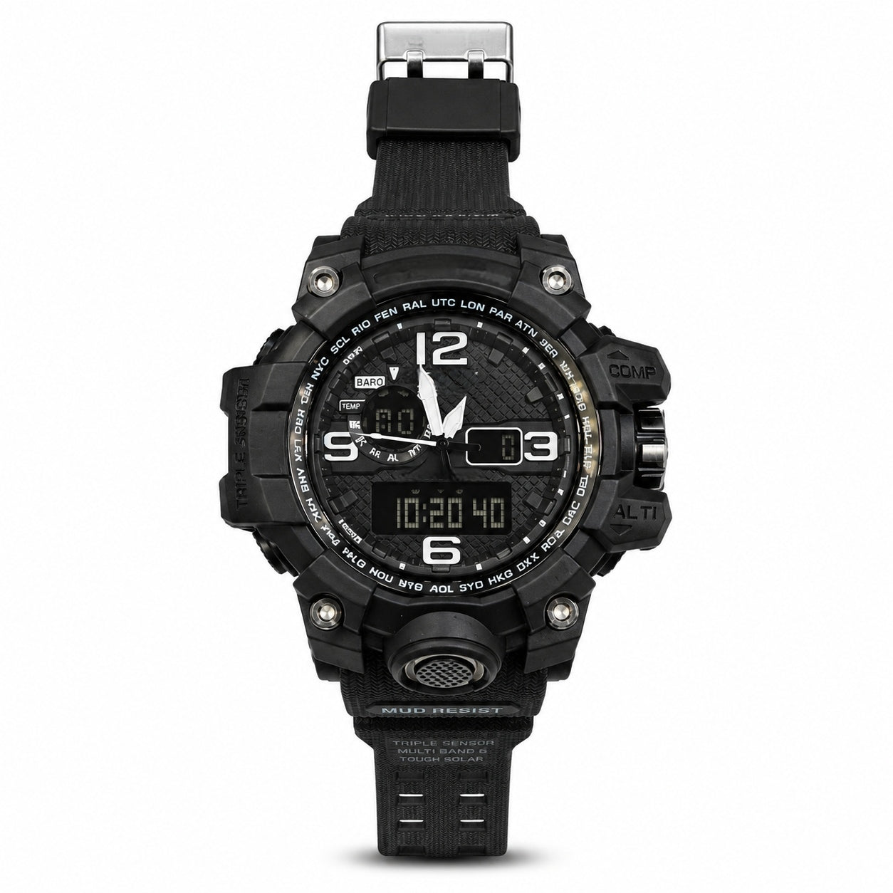 Rugged Sports Watch buy @350rs black