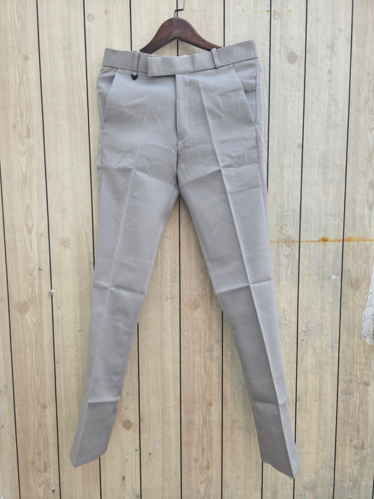 Lenin textured Polofit formal pant cream buy 3 pant@ 1200