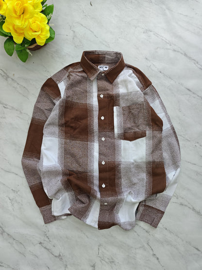 MFW baggy type Viral checked full sleeve shirts Single pcs @299 and Buy 4 pcs combo @999 [New]