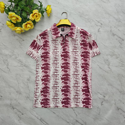 Mfw Half sleeve zipper Tshirt 1 pc @199 and 3 pcs @ 499