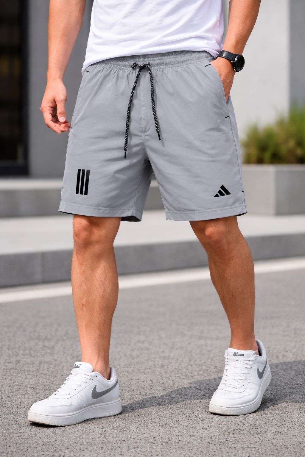 NS shorts buy 3 pcs @499 and 1 pcs @199(Ash)