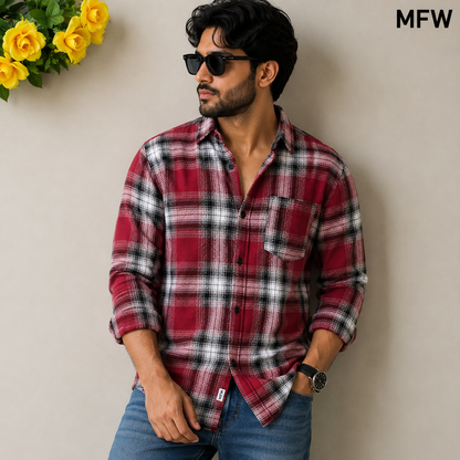 MFW Old money type korean weaving Full sleeve shirts Single pcs @299 and Buy 4 pcs combo @999