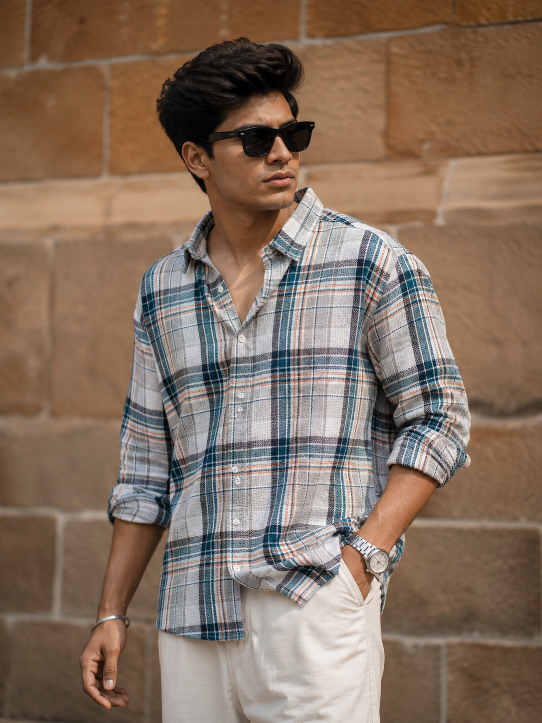 MFW Grindal fabric full sleeve shirts Single pcs @299 and Buy 4 pcs combo @999