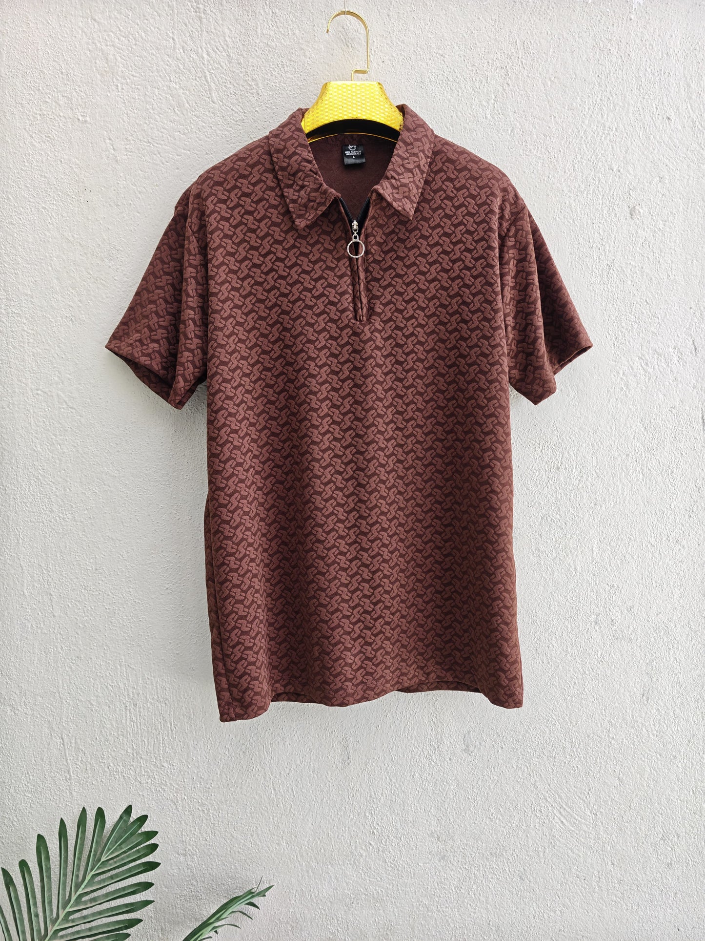 Mfw Half sleeve zipper Tshirt 1 pc @199 and 3 pcs @ 499