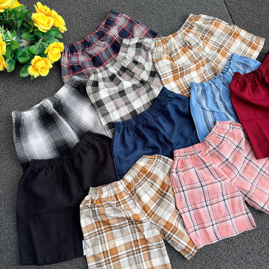 5 in 1 combo 5 Random mixing boxers Shorts combo @499 only (Random color only no fabric ,color selection)
