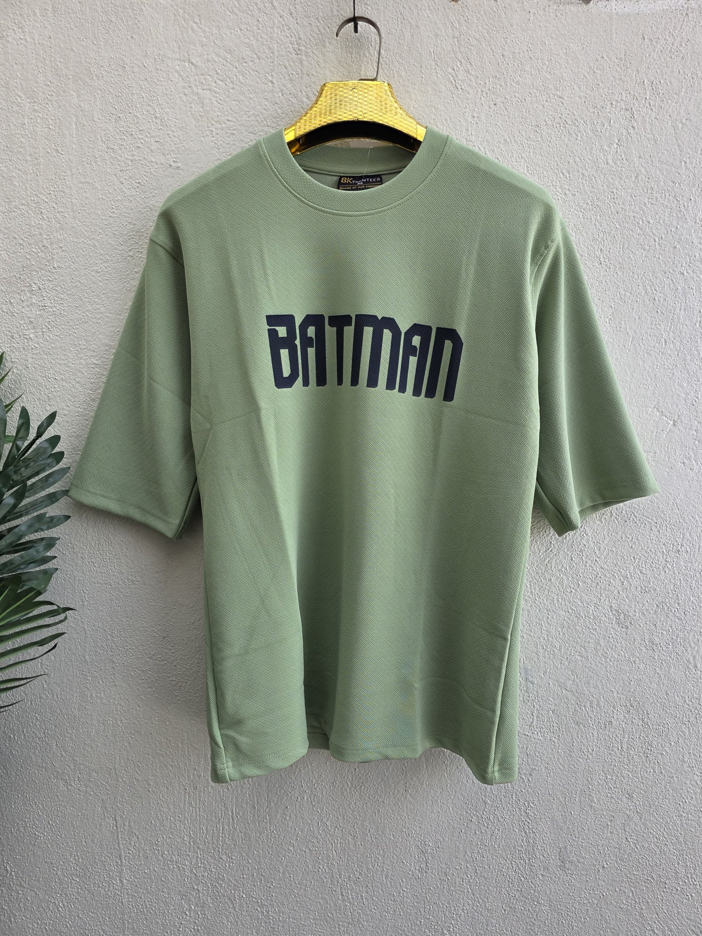 Batman design Round neck Front and back Printed droup shoulder Tshirt 1 pc @199 and 3 pcs @ 499