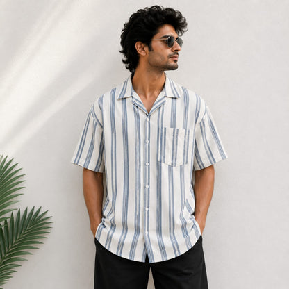 Mfw Cuban collar half sleeve shirts buy 3 pcs @499 and 1 pcs @199