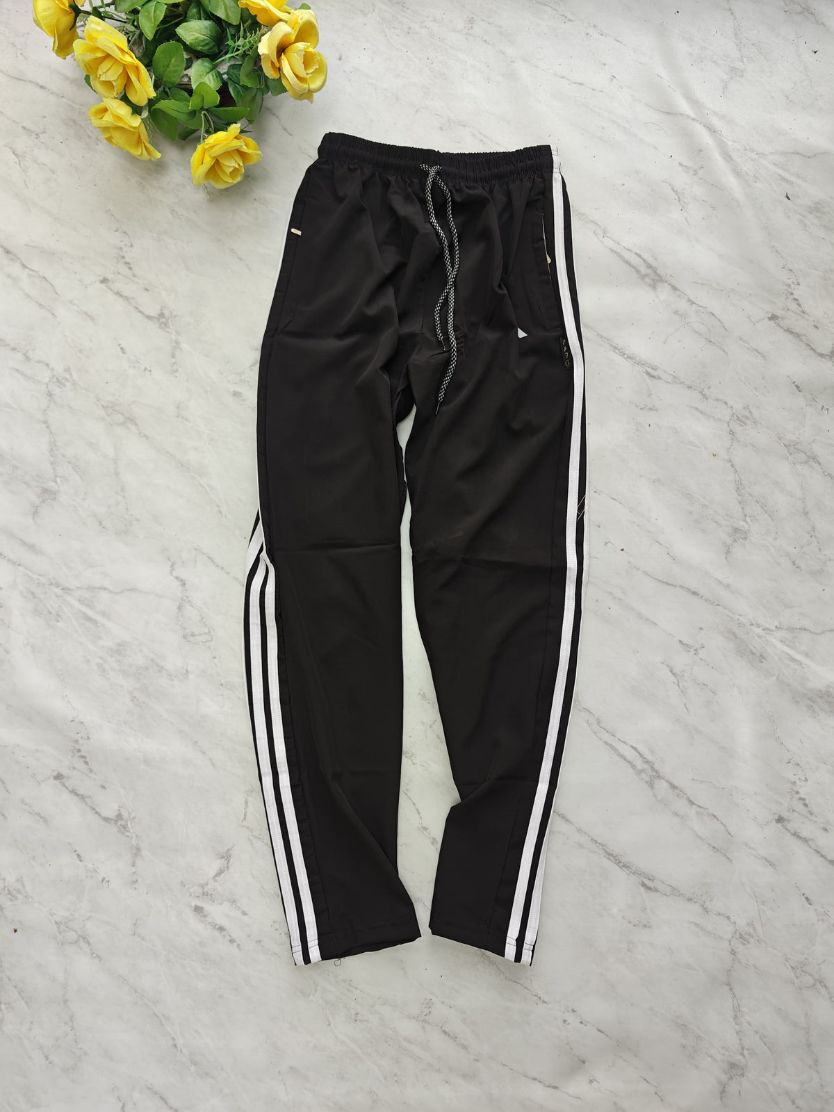 NS 3 Line track pants buy 3 pcs @499[Black]