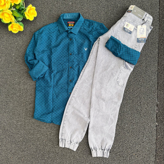 2 in 1 Combo MFW Popcorn Shirts +MFW 6 Pocket Joggers combo buy @600 only