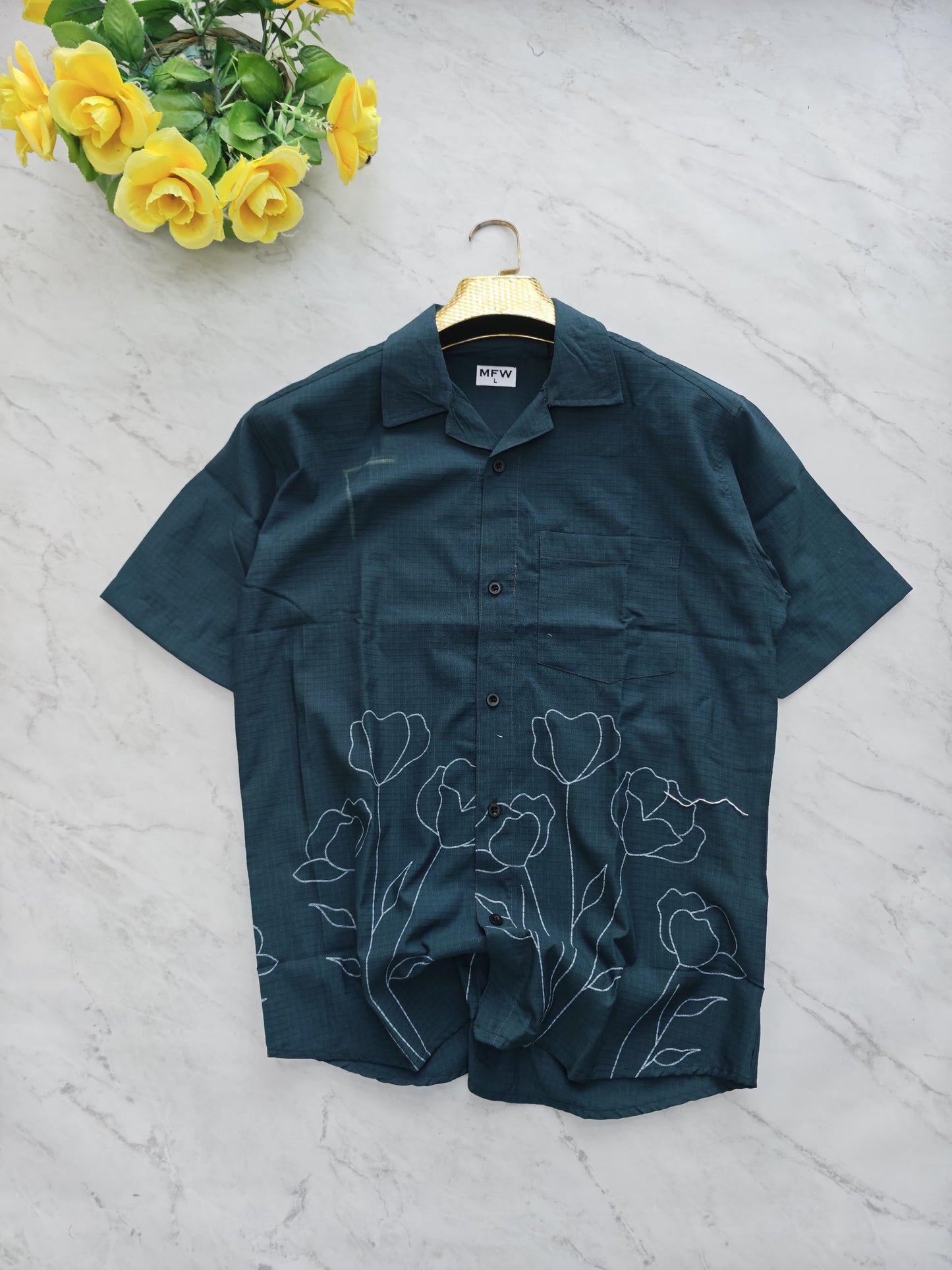 Cuban collar bottom printed shirts buy @250 rs only