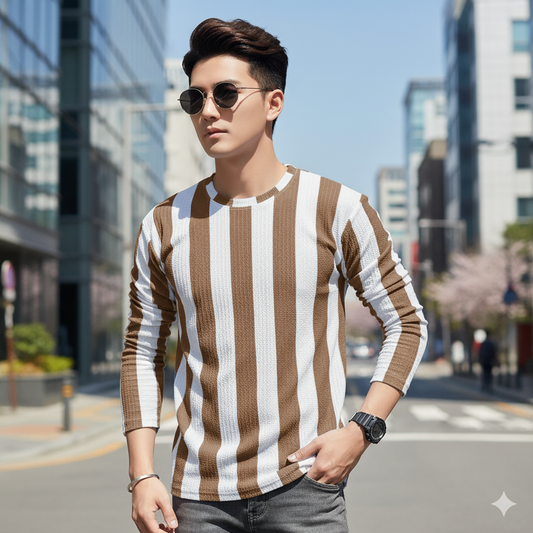 Round neck Full sleeve  Tshirt 1 pc @199 and 3 pcs @ 499