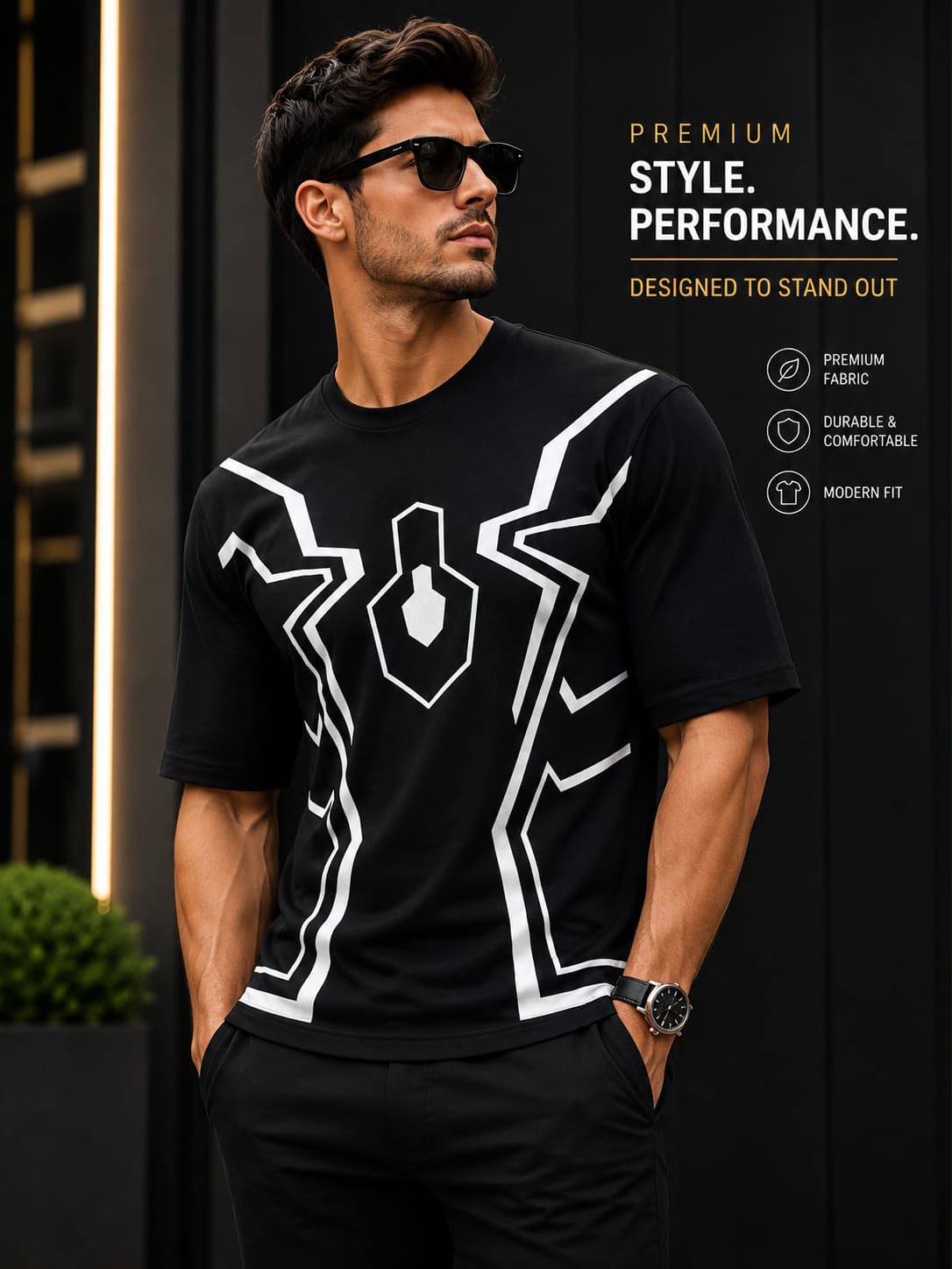 MFW drop shoulder Tshirt 1 pc @199 and 3 pcs @ 499