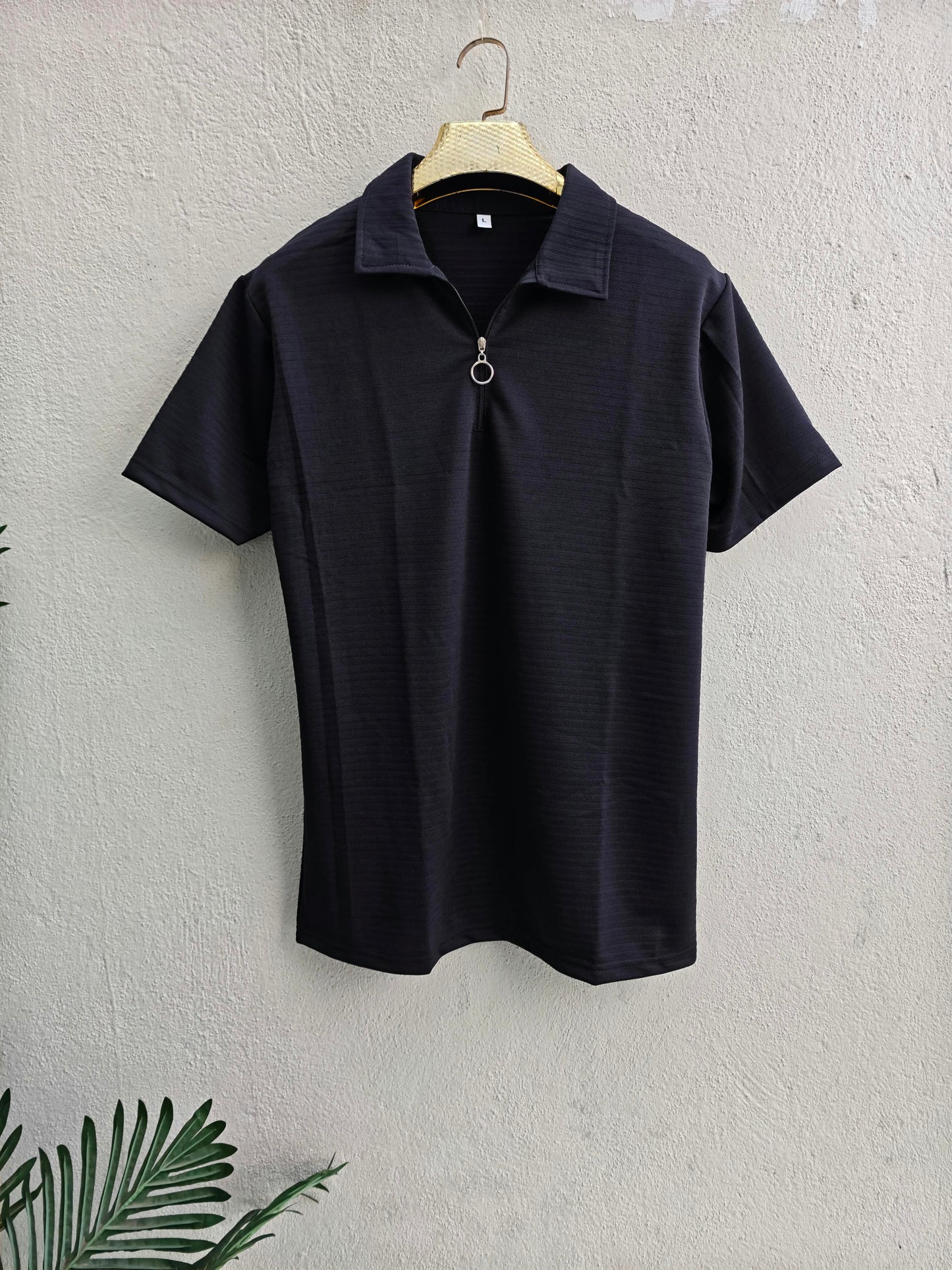 MFW Half sleeve Zipper Tshirt 1 pc @199 and 3 pcs @ 499