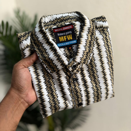 MFW Zig zag Shirts single pcs @299 and Buy 4 pcs combo @999