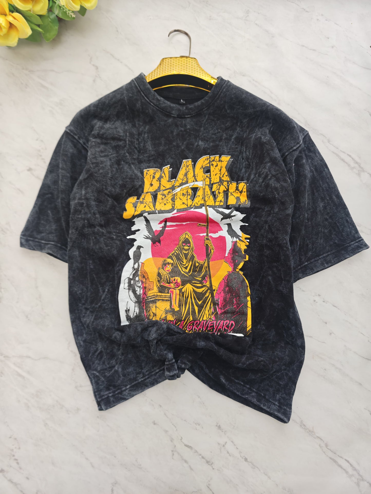 3 in 1 combo buy 3 pcs Random design  Acid wash tshirts buy 500 only(Read description before ordering)