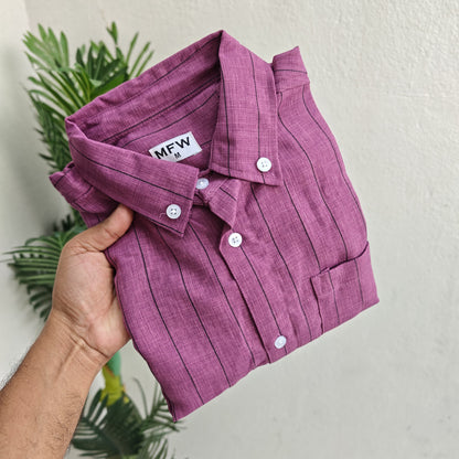 Mfw old money type lenin Stripes Shirts single pcs @299 and Buy 4 pcs combo @999