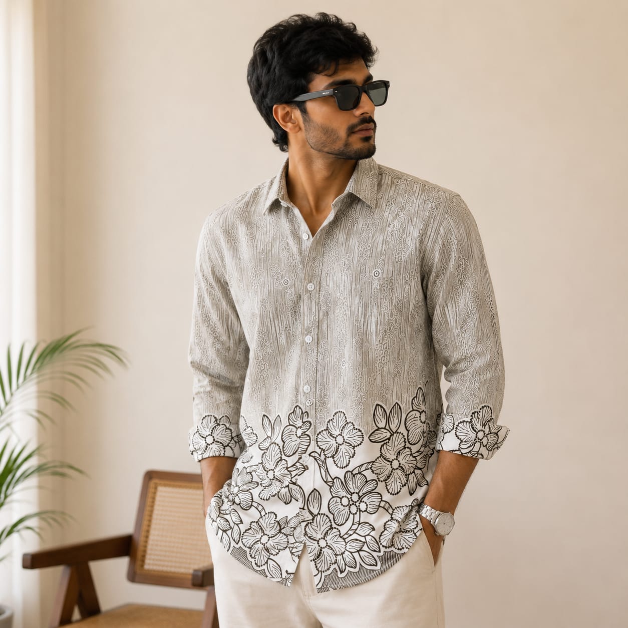 MFW viscose bottom printed shirts Single pcs @299 and Buy 4 pcs combo @999