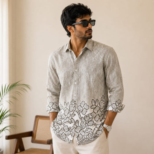 MFW viscose bottom printed shirts Single pcs @299 and Buy 4 pcs combo @999