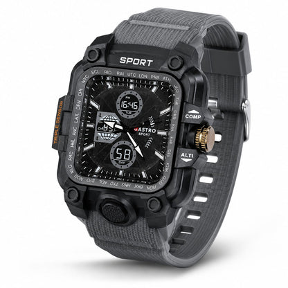 MFW Rugged Sporty Style Analog Watches Buy @150rs (Ash)