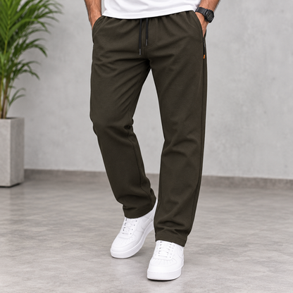 Popcorn track pants buy 3 pcs @499(Green)