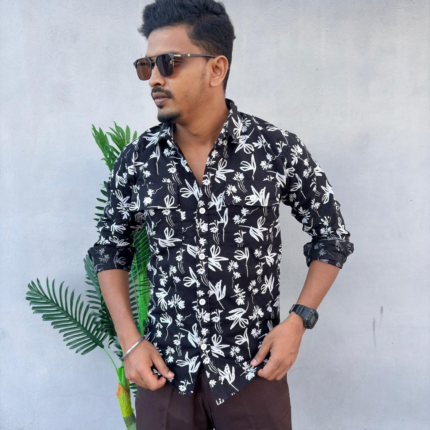 Men's Full sleeve Double pocket Shirts Shirts single pcs @299 and Buy 4 pcs combo @999