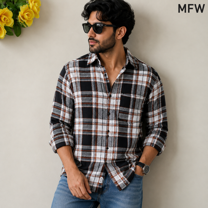 MFW Old money type korean weaving Full sleeve shirts Single pcs @299 and Buy 4 pcs combo @999