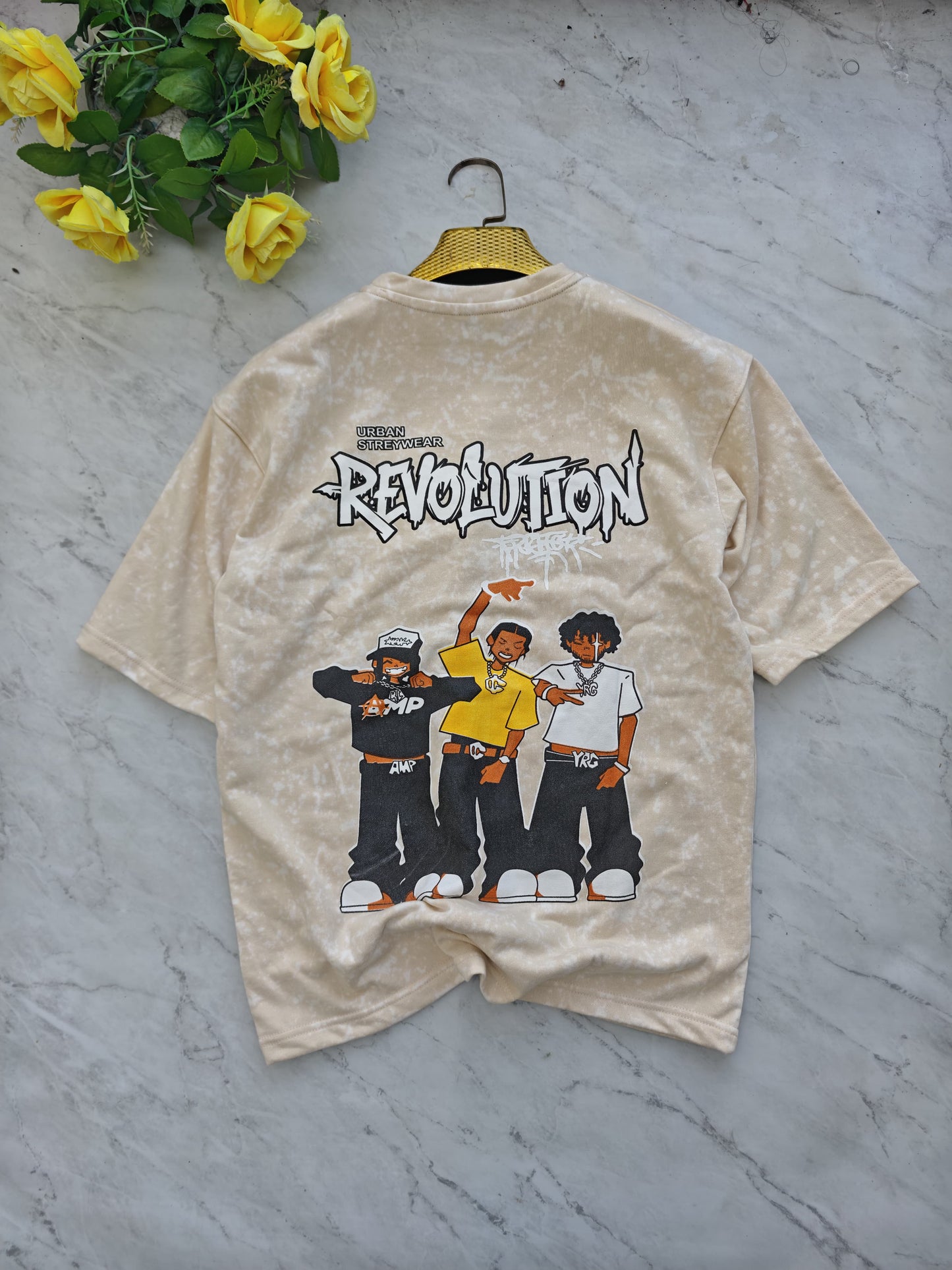 3 in 1 combo buy 3 pcs Random design Acid wash tshirts buy 500 only(Read description before ordering)