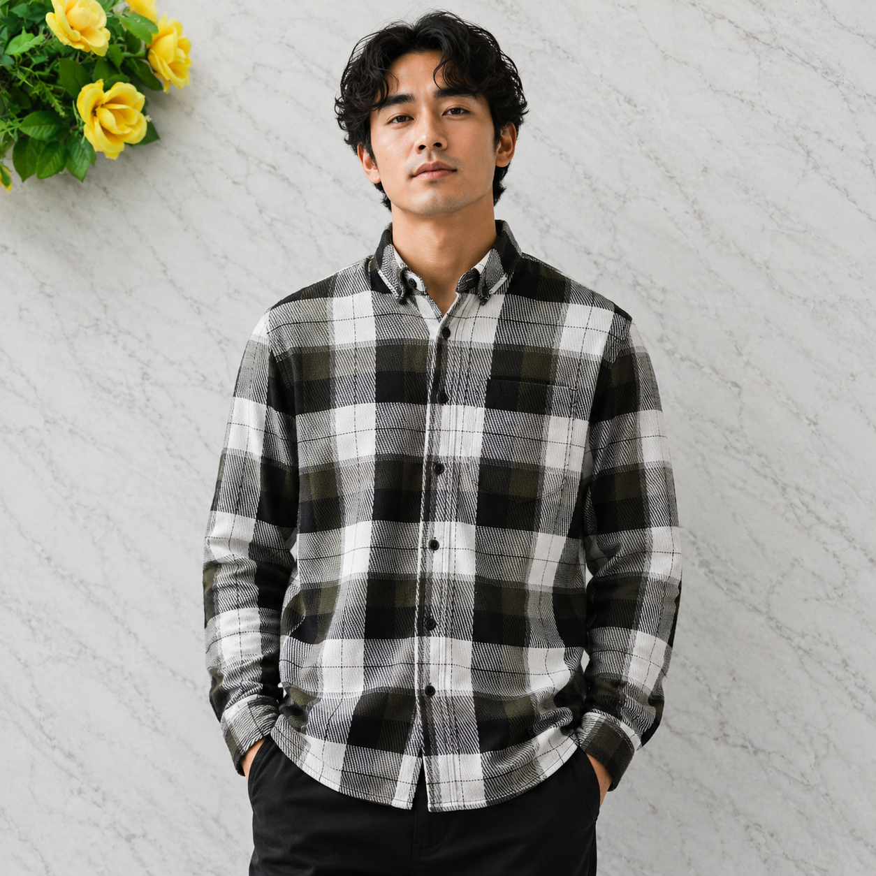 Mfw Single pocket weaving shirts Single pcs @299 and Buy 4 pcs combo @999