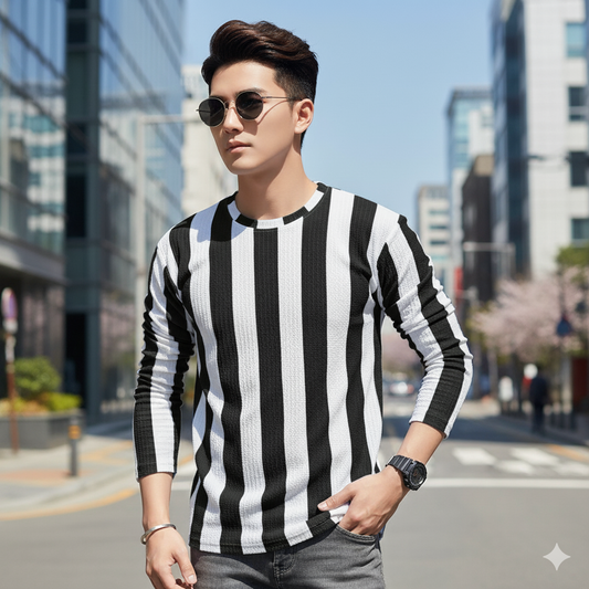 Round neck Full sleeve  Tshirt 1 pc @199 and 3 pcs @ 499