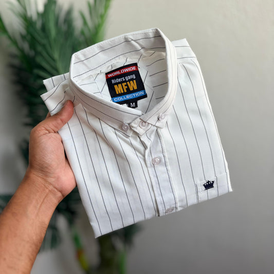 MFW Oxford Stripes Shirt single pcs @299 and Buy 4 pcs combo @999