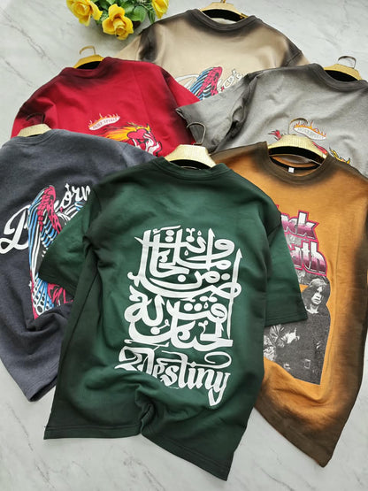 3 in 1 combo buy 3 pcs Random design Optical Acid wash tshirts buy 500 only(Read description before ordering)