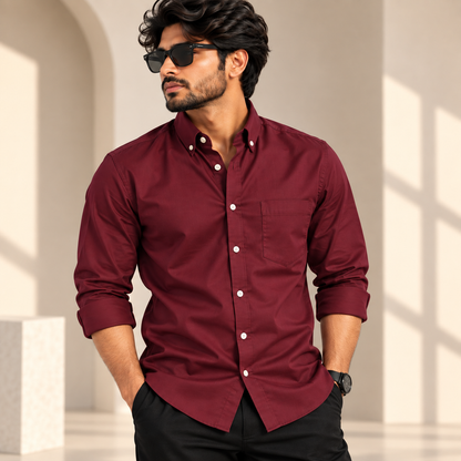 shirts Single pcs @299 and Buy 4 pcs combo @999 (MAROON)