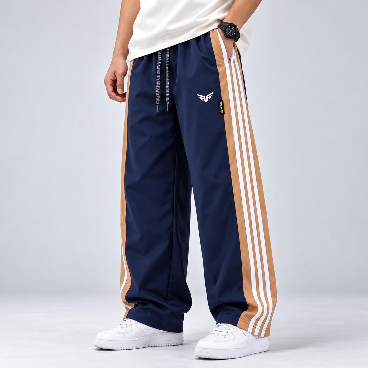 NS 3 Line Baggy track pants buy 3 pcs @499