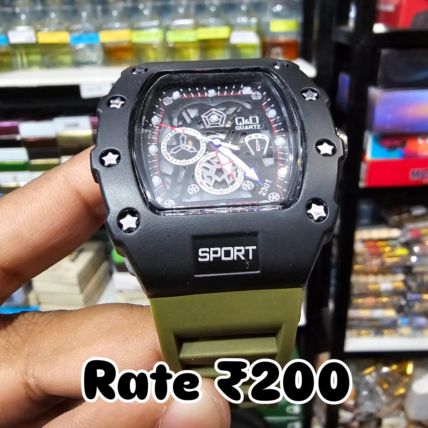 Mens trendy watch