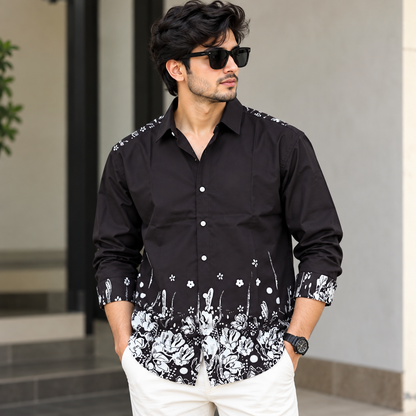 Men's Full sleeve Viscose Printed Shirts single pcs @350 and Buy 3 pc combo @999