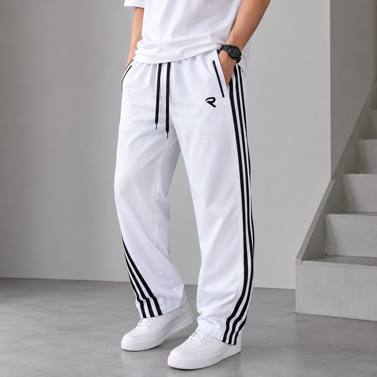 NS 3 Line baggy type track pants buy 3 pcs @499(Pls read description before ordering)