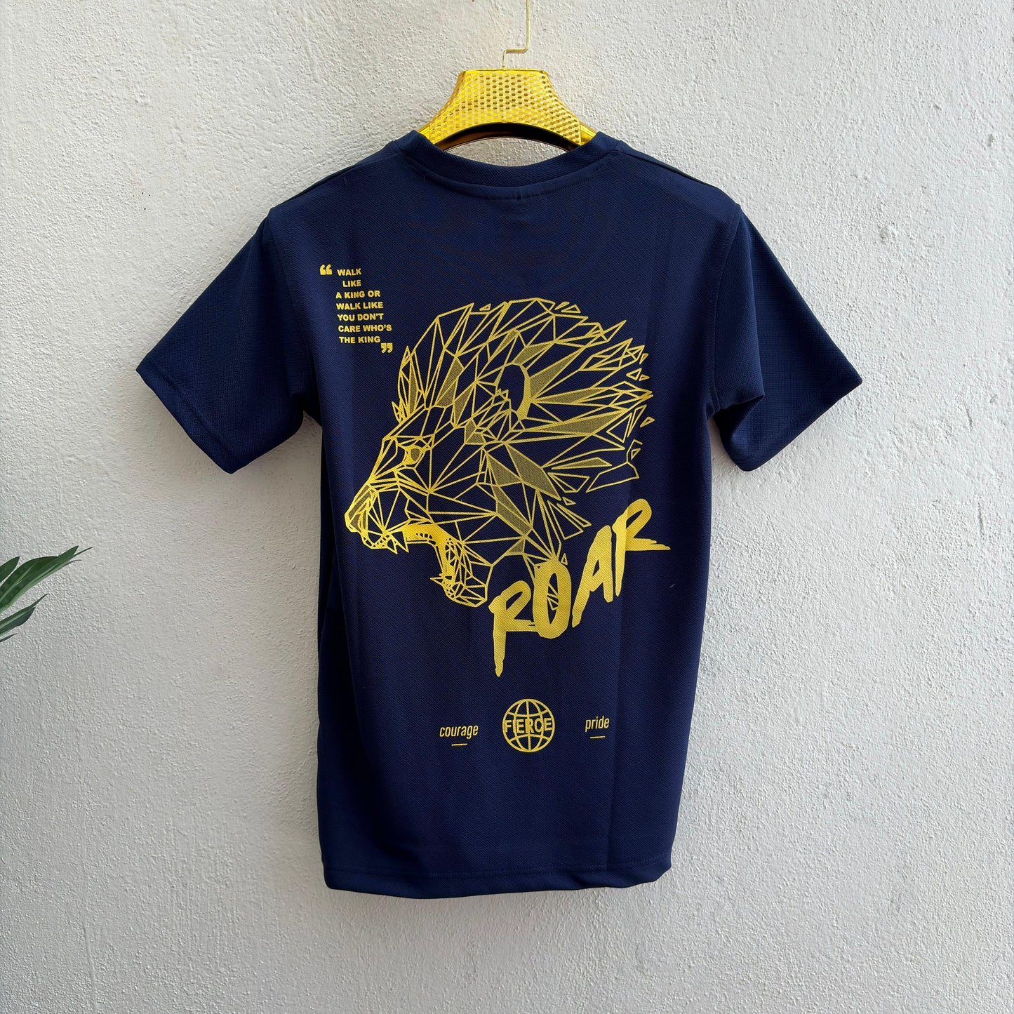 Half sleeve Round neck Front and back Printed Tshirt 1 pc @199 and 3 pcs @ 499