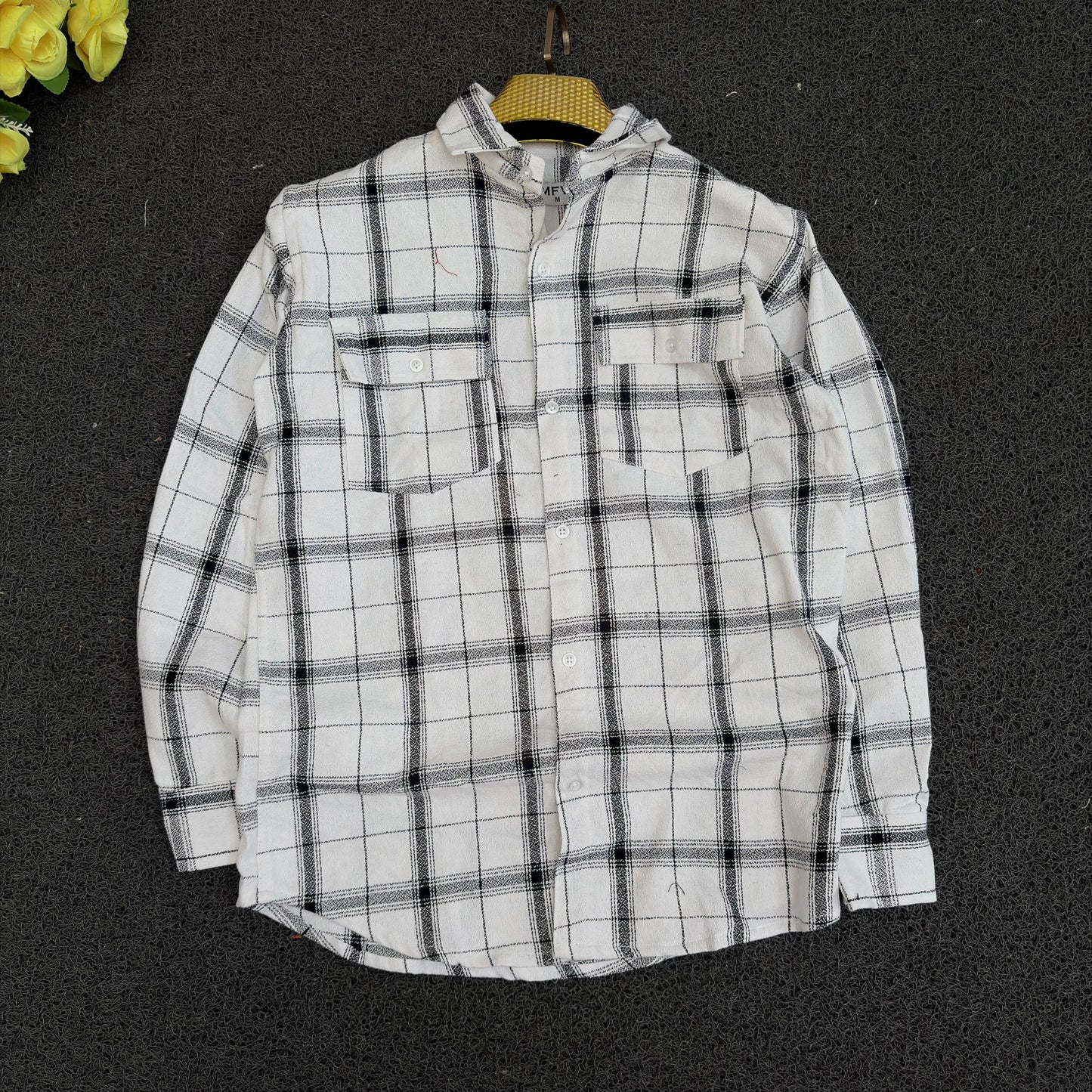 MFW Double pocket back printed shirt single pcs @350 and Buy 3 pc combo @999