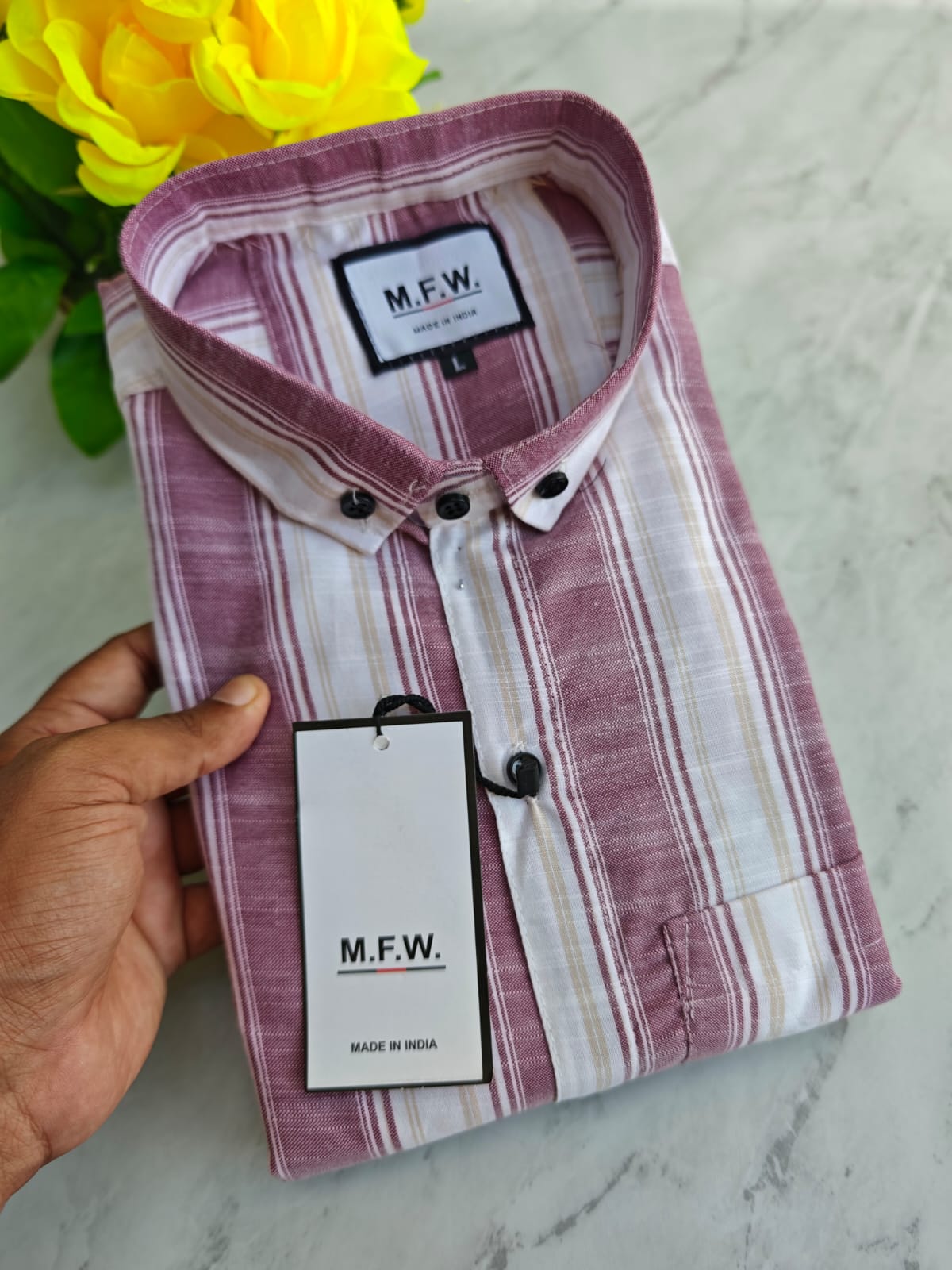 MFW stripes full sleeve shirts Single pcs @299 and Buy 4 pcs combo @999