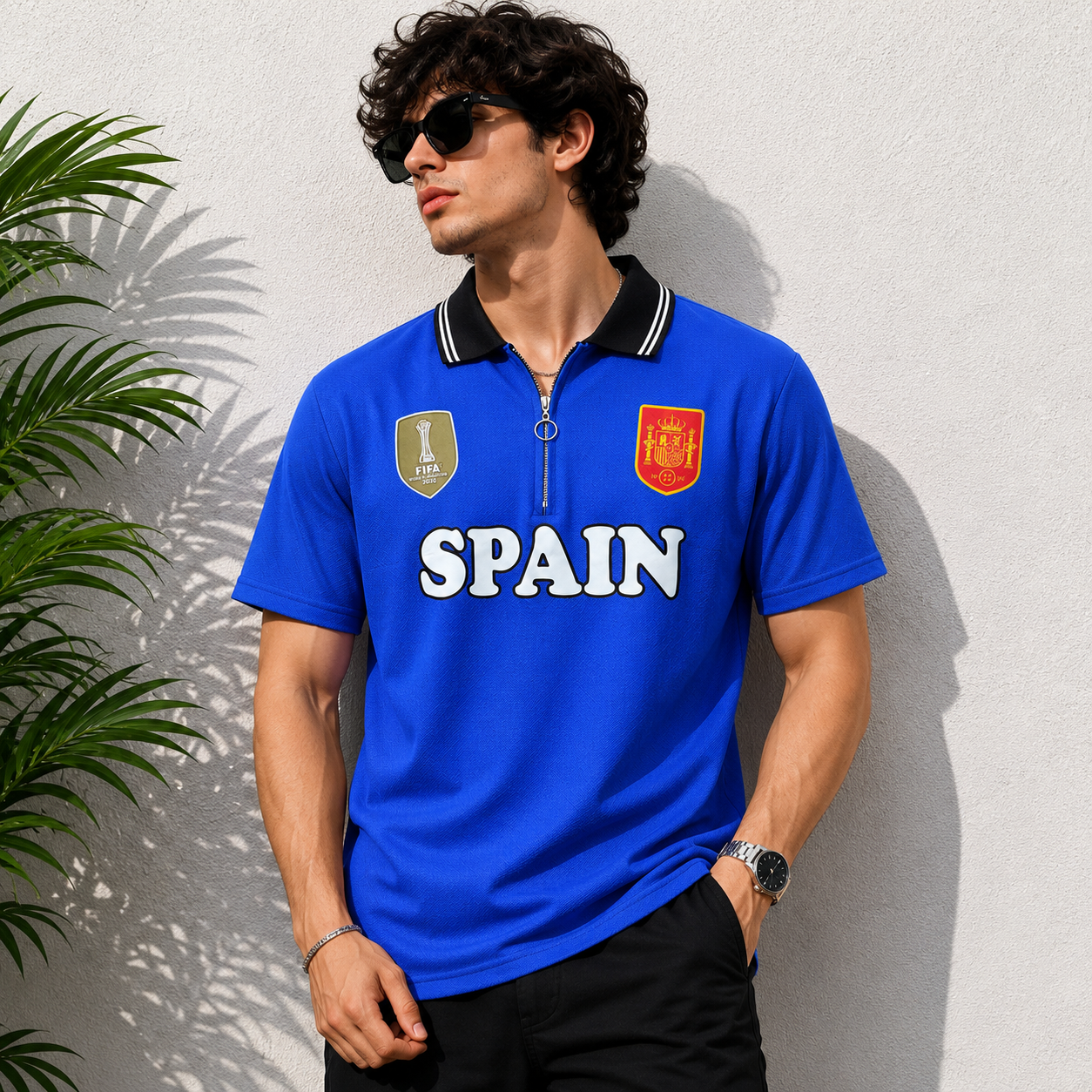 Men's premium Old money Korean Collar zipper tshirt buy @250 rs only