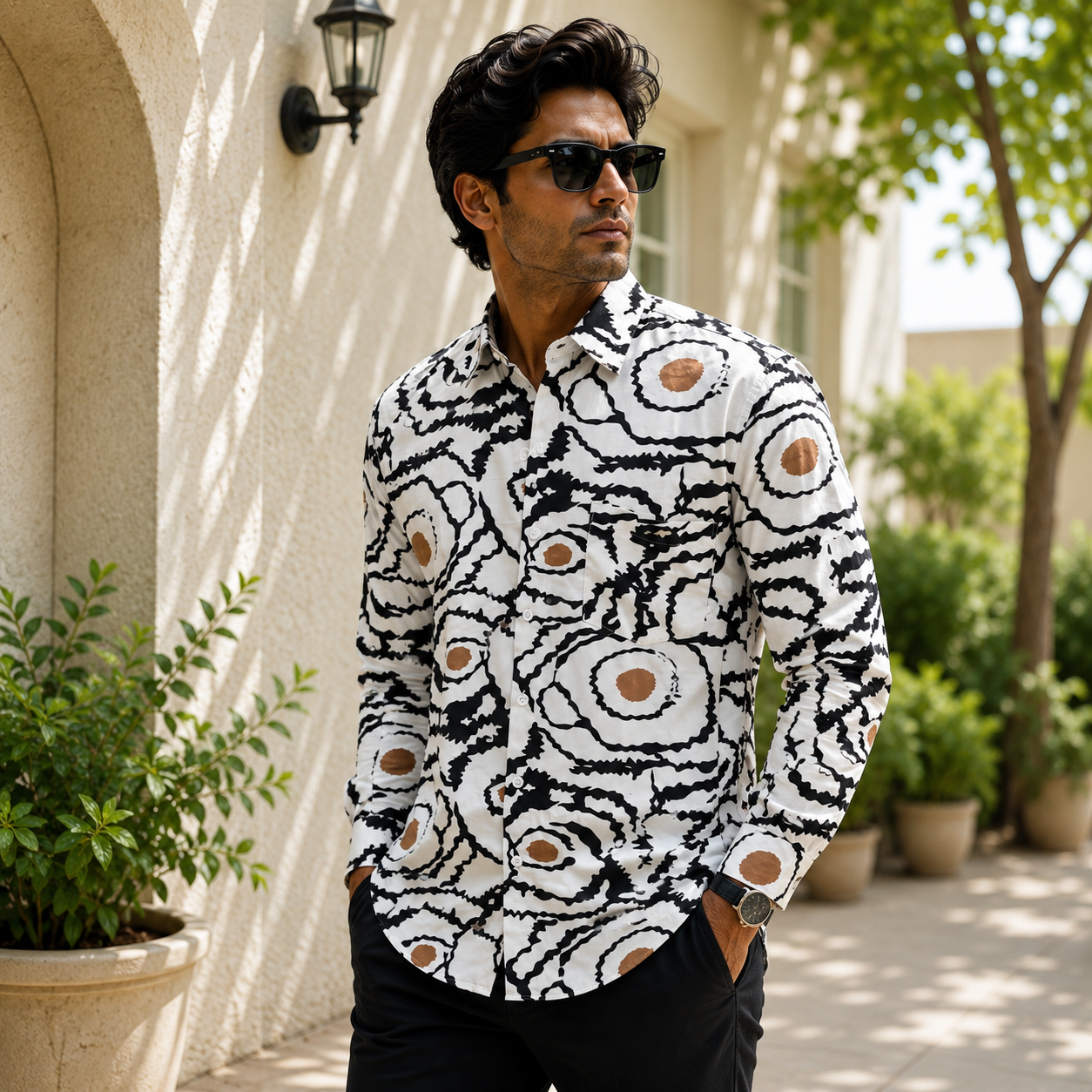 Men's Full sleeve viscose printed Shirts single pcs @350 and Buy 3 pc combo @999