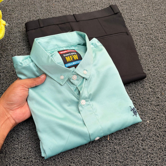 2 in 1 combo old money type party wear shirts + polo fit pants buy @550