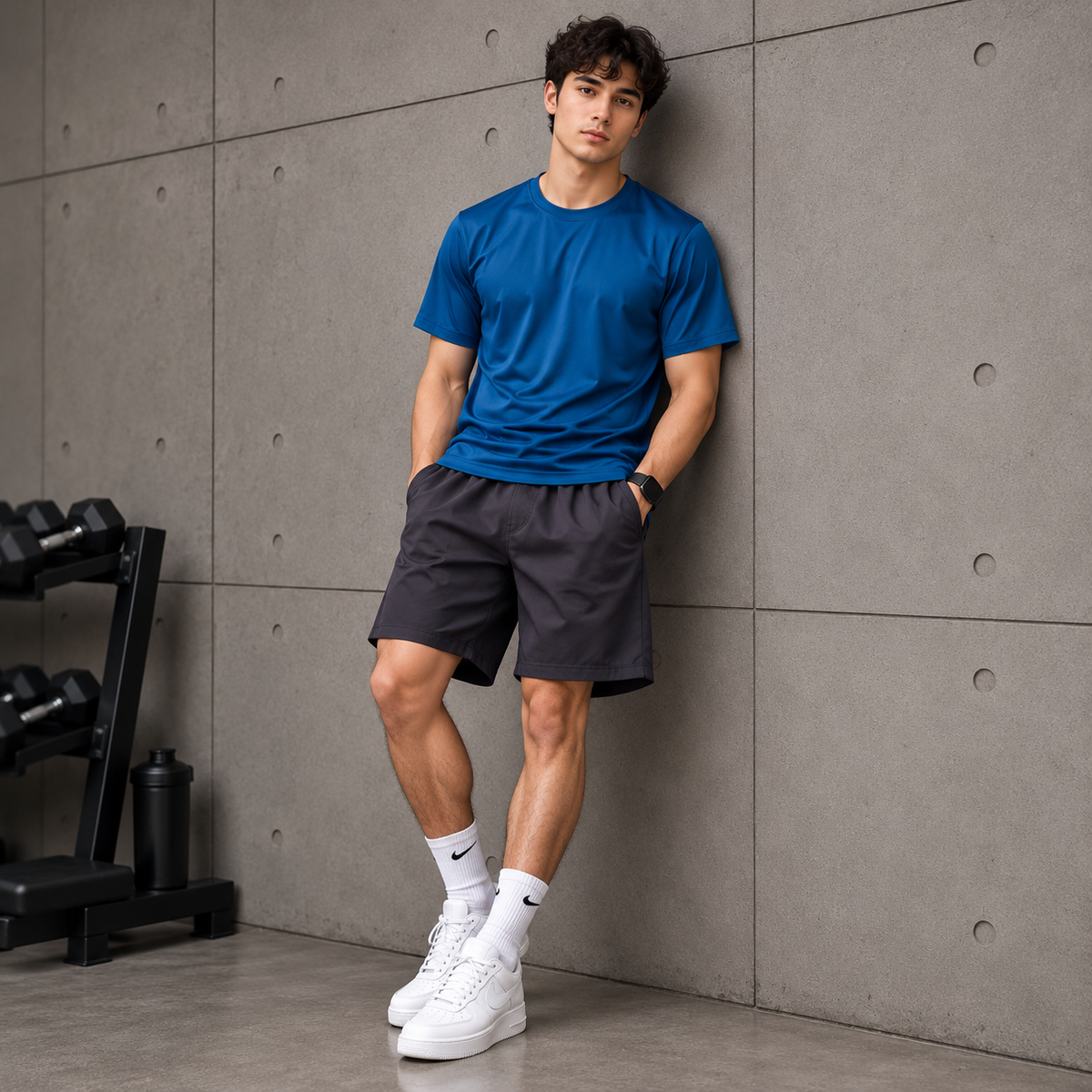 2 in 1 Combo Dry fit tshirt + Shorts buy @250 rs only