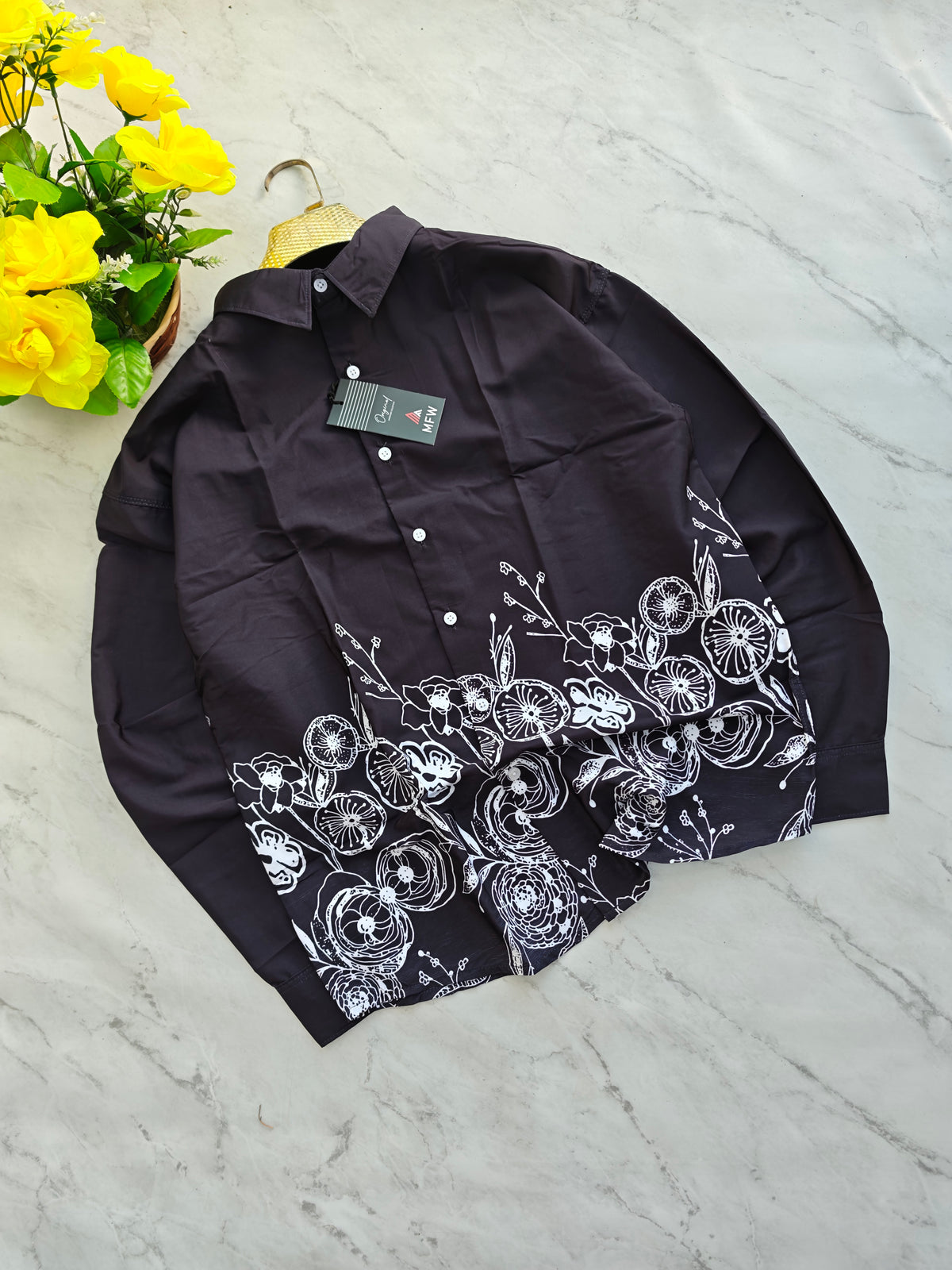 Men's Full sleeve Bottom Viscose Printed Shirts single pcs @350 and Buy 3 pc combo @999