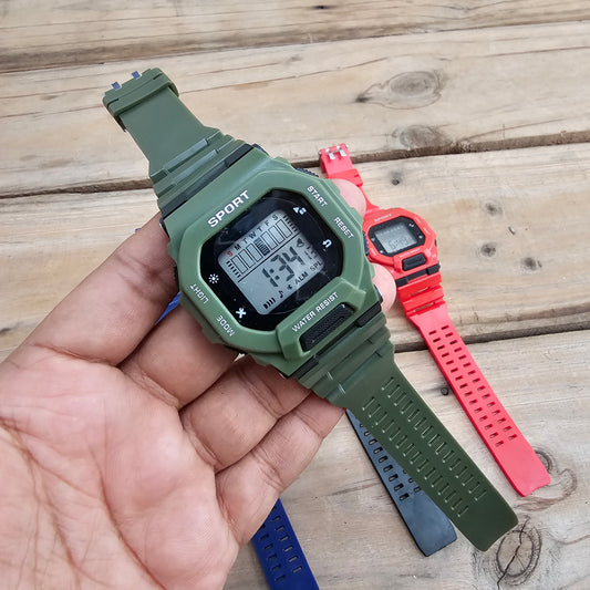 Trendy sports digital watches  rate Rs 100