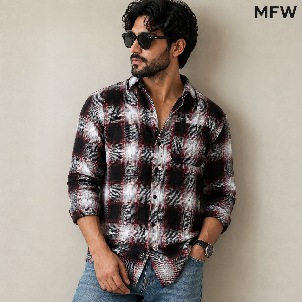 MFW Old money type korean weaving Full sleeve shirts Single pcs @299 and Buy 4 pcs combo @999