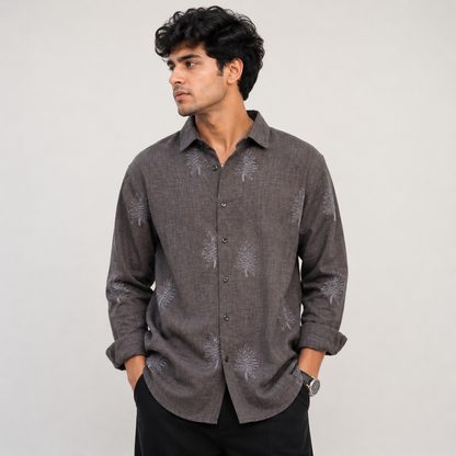 Mfw Lenin embroidery full sleeve shirts buy @300 rs only (D1)