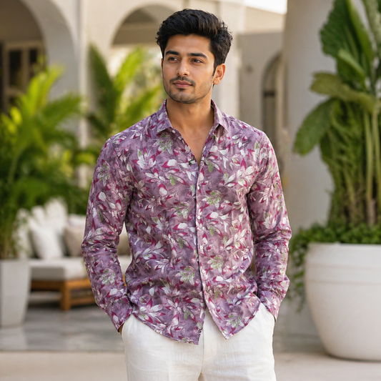 Mfw Foil Printed Premium Shirt buy @300rs