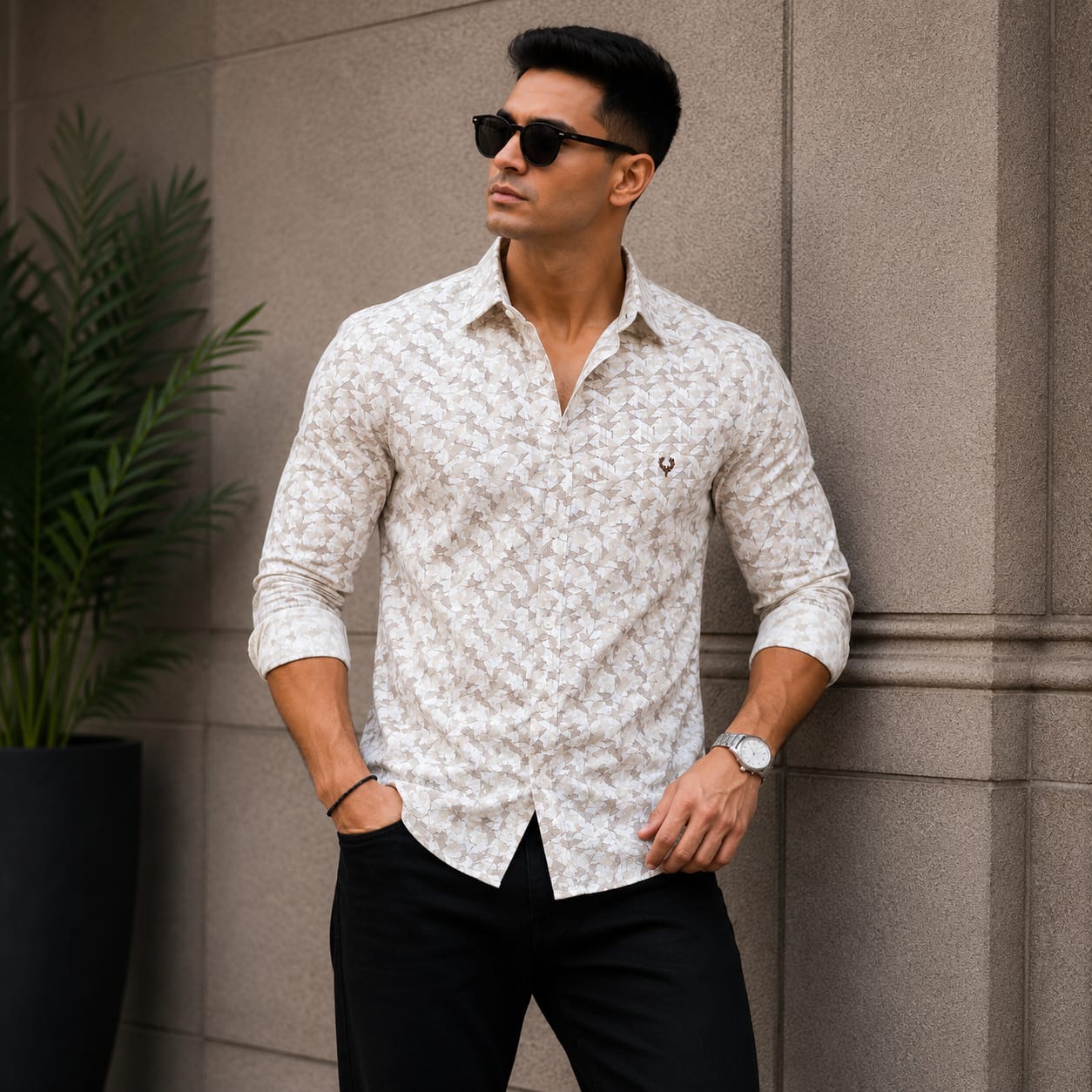 Mfw full sleeve laffer cotton shirts buy @200 rs only